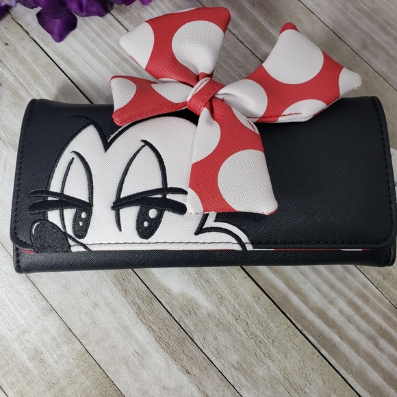 Disney Minnie Crossbody Bag and Wallet Loungefly - Picture 3 of 8